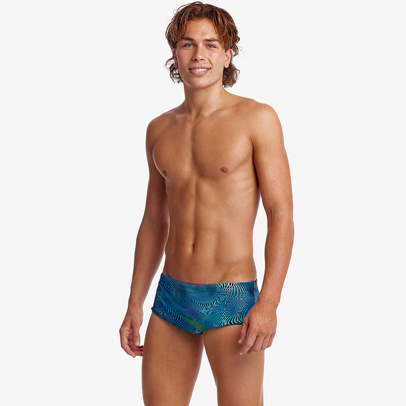 Funky Trunks - Wires Crossed - Mens Sidewinder Trunks