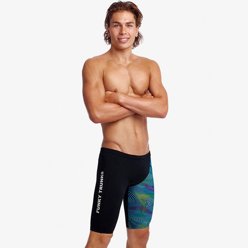 Funky Trunks - Wires Crossed - Mens Training Jammers