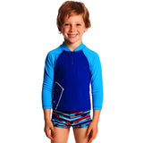 Funky Trunks - Bear Grills Toddler Boys Zippy Rash Vest