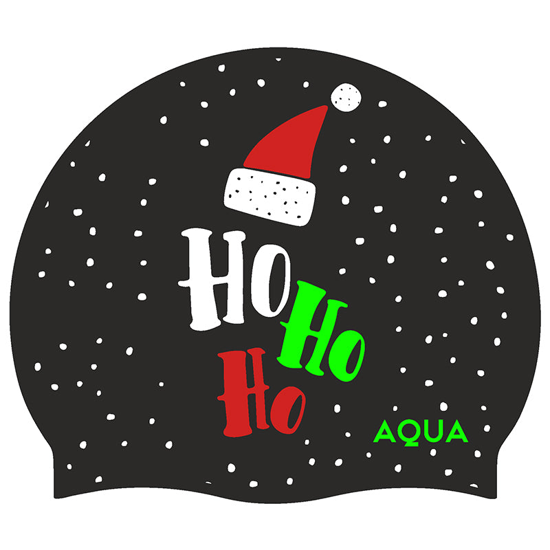 Ho Ho Ho Santa - Christmas Swim Hat