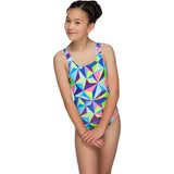 Maru - 3D Pacer Auto Back Girls Swimsuit - Multi