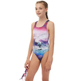Maru - Astra Auto Back Girls Swimsuit - Multi