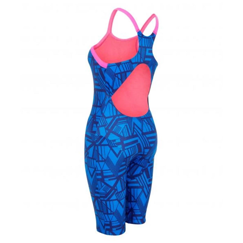 Maru Ladies Swimwear - Blueprint Pacer Legsuit - Blue