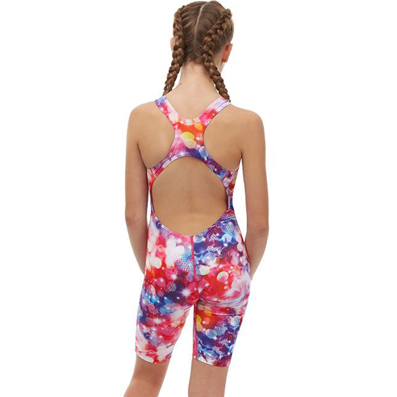 Maru Girls Swimwear - Celeste Pacer Legsuit - Pink