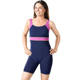 Maru - Clio Pacer Ladies Legsuit - Navy/Magenta