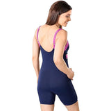 Maru - Clio Pacer Ladies Legsuit - Navy/Magenta