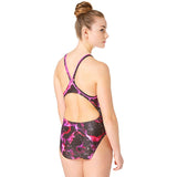 Maru - Constellation Ace Back Ladies Swimsuit - Pink