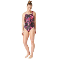 Maru - Constellation Ace Back Ladies Swimsuit - Pink