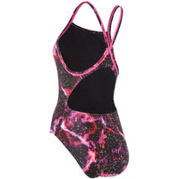 Maru - Constellation Ace Back Ladies Swimsuit - Pink