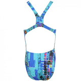 Maru - Eco Zone Back Ladies Swimsuit - Turquoise - Aqua Swim Supplies