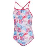 Maru - Fanshell Ecotech Sparkle Jay Back Ladies Swimsuit - Pink/Blue