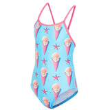 Maru - Gelato Pacer Fly Back Girls Swimsuit - Blue/Pink