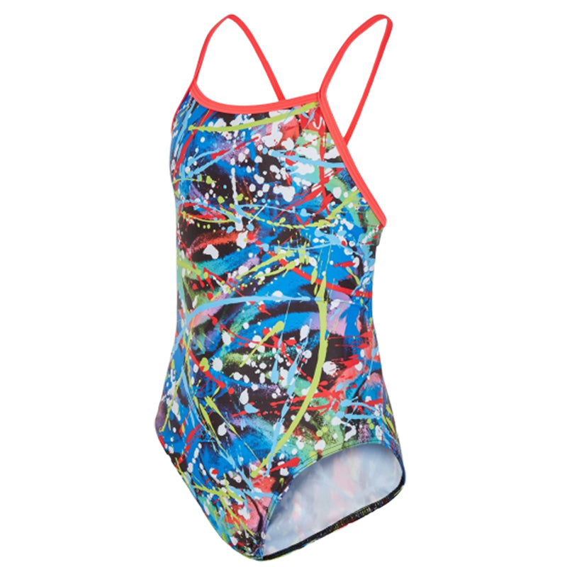 Maru - Splash Ecotech Fly Back Girls Swimsuit - Multi