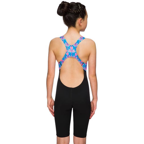 Maru Girls Swimwear - Flutter Pacer Panel Legs - Turquoise