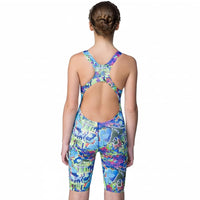 Maru Girls Swimwear - Graffiti Sky Pacer Leg Suit