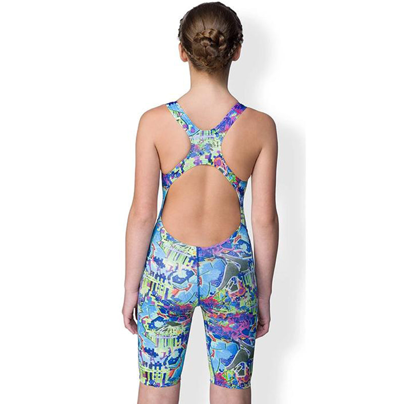 Maru Girls Swimwear - Graffiti Sky Pacer Leg Suit