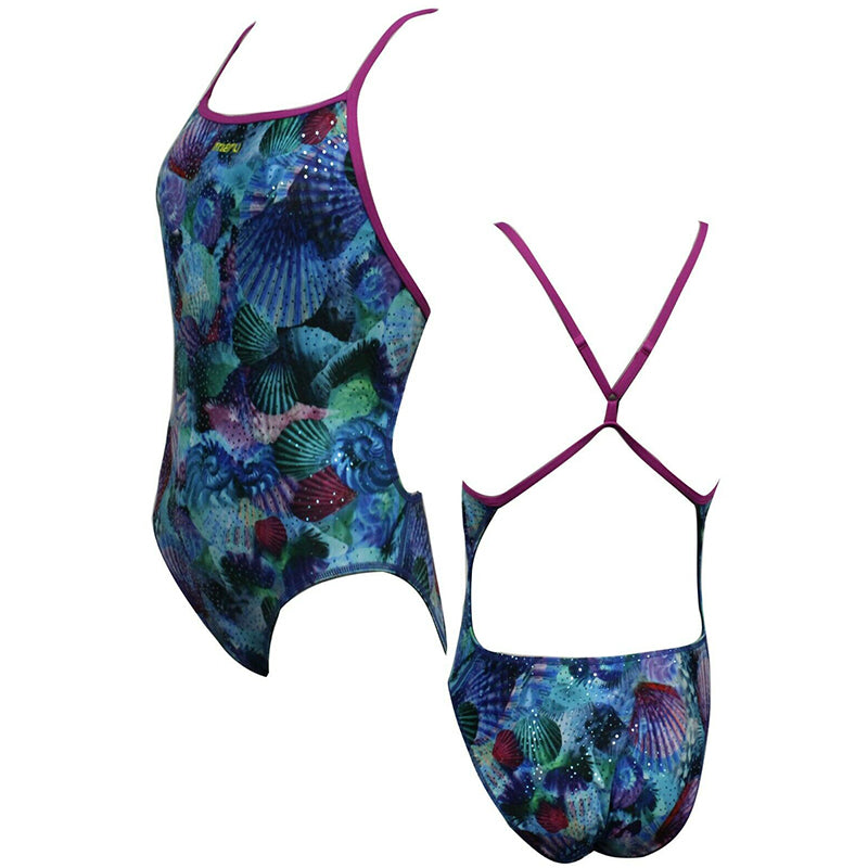 Maru - Shells Sparkle Vision Back Ladies Swimsuit