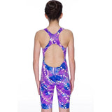 Maru Girls Swimwear - Tornado Pacer Leg Suit Purple