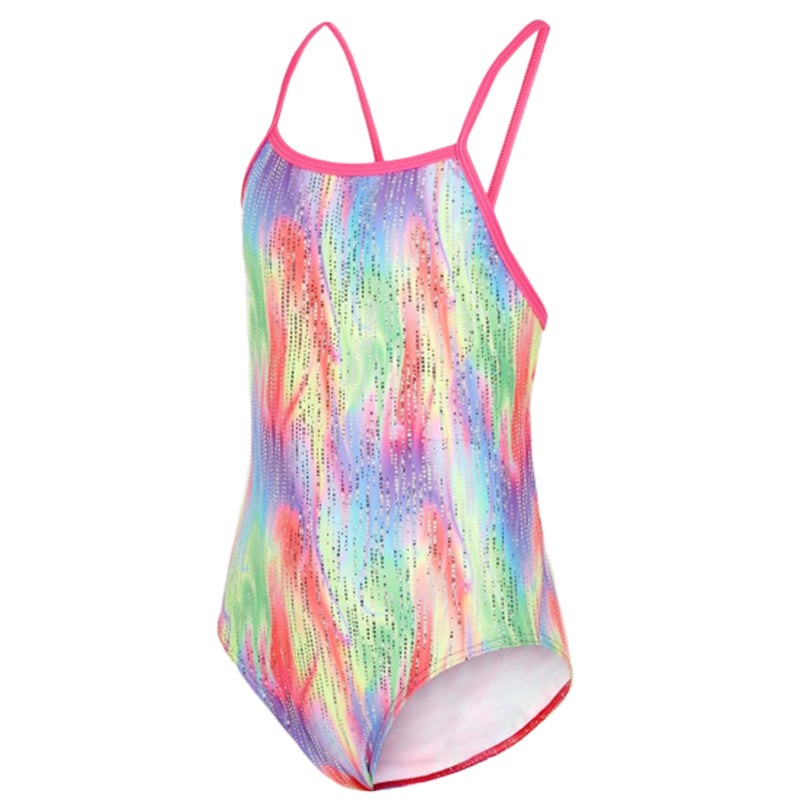Maru - Tutti Frutti Ecotech Sparkle Fly Back Girls Swimsuit - Multi