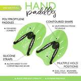 Maru - Hand Paddle (Lime)
