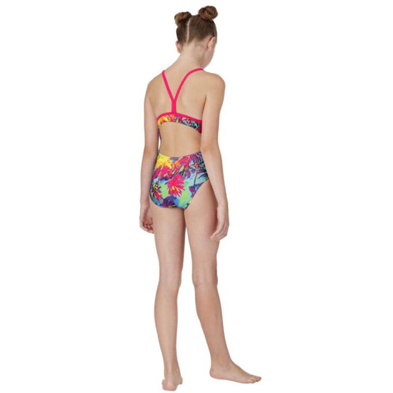 Maru - Holiday Ecotech Fly Back Girls One Piece Swimsuit
