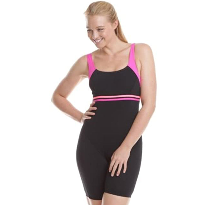 Maru - Iona Pacer Ladies Legsuit - Black/Pink
