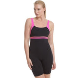 Maru - Iona Pacer Ladies Legsuit - Black/Pink