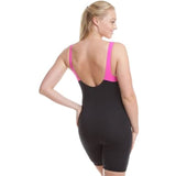 Maru - Iona Pacer Ladies Legsuit - Black/Pink