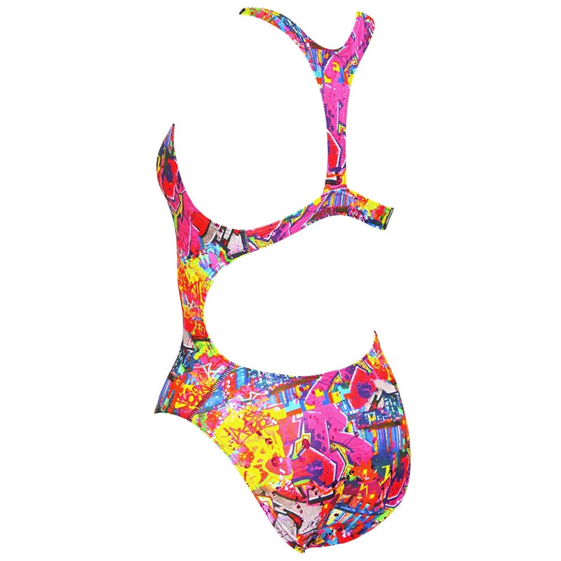 Maru - Graffiti Sky Sparkle Boogie Back Ladies Swimsuit