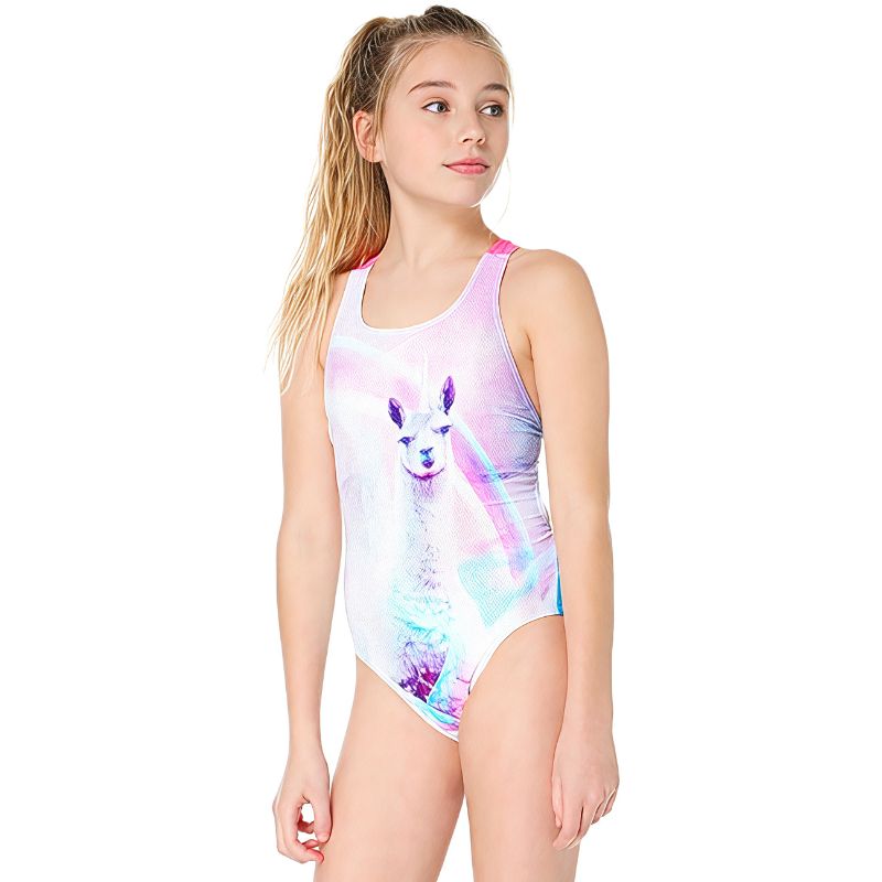 Maru - Lily Rave Back Girls Swimsuit - Multi