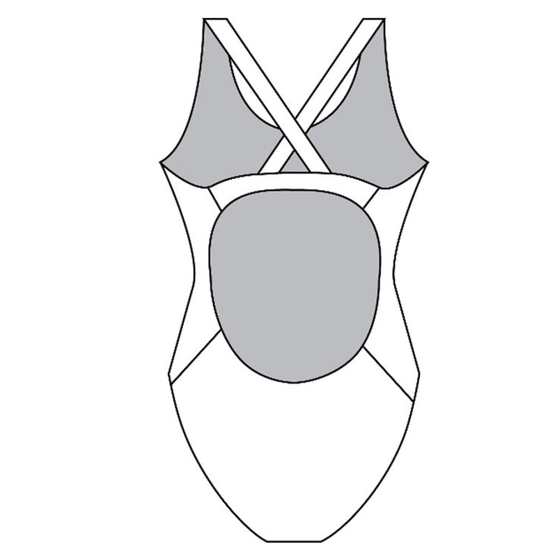 Maru - Lindos Tek Back Swimsuit - Black/Neon