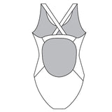 Maru - Lindos Tek Back Swimsuit - Black/Neon