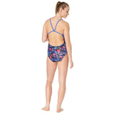 Maru - Mariposa Sparkle Swift Back Ladies Swimsuit - Orange/Multi