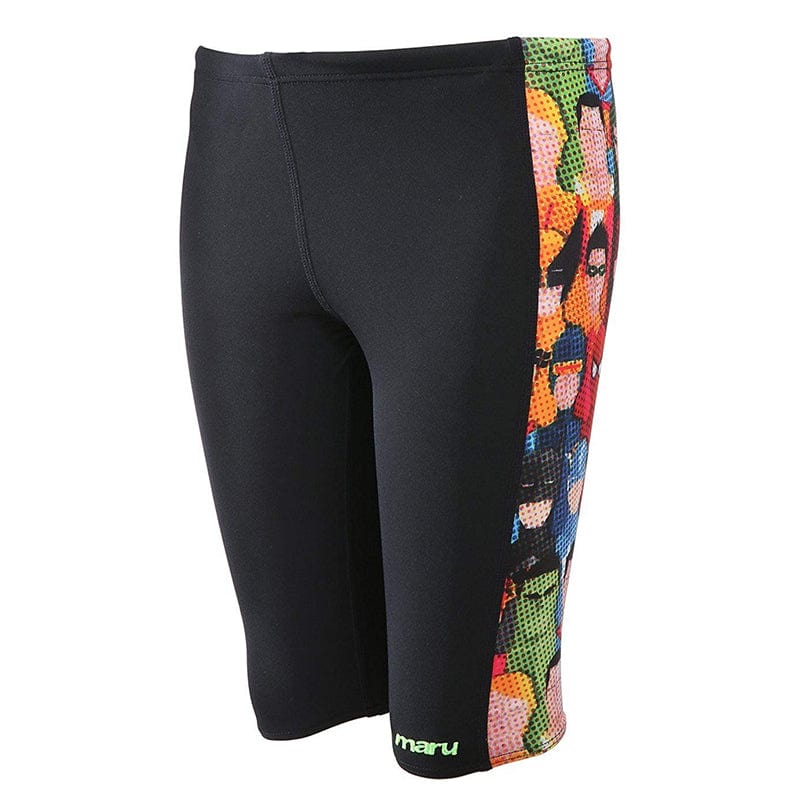 Maru - Marvellous Heroes Pacer Panel Boys Jammer - Multi