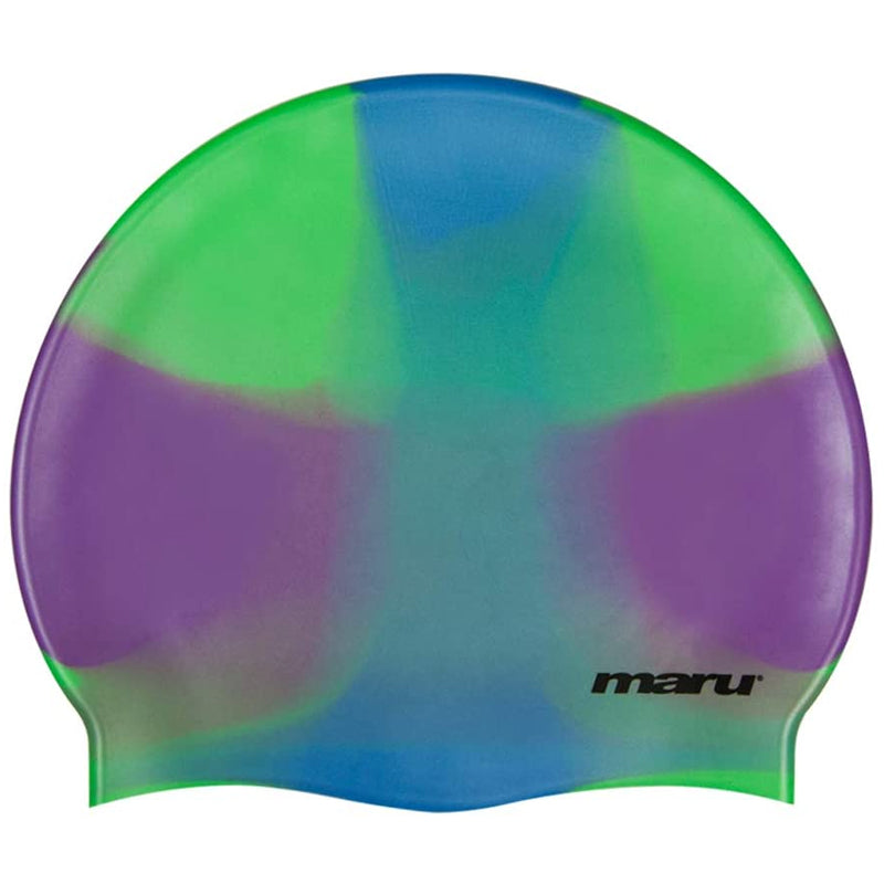 Maru - Multi-Colour Silicone Hat (Purple/Green/Blue) A0843
