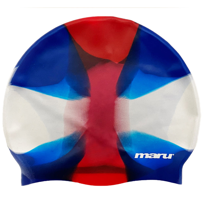 Maru - Multi Silicone Hat - Red/White/Blue