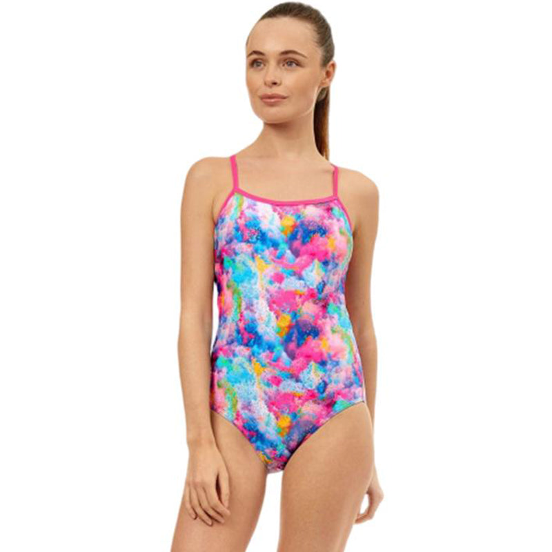Maru - Nimbus Ecotech Sparkle Tie Back Ladies Swimsuit - Multi