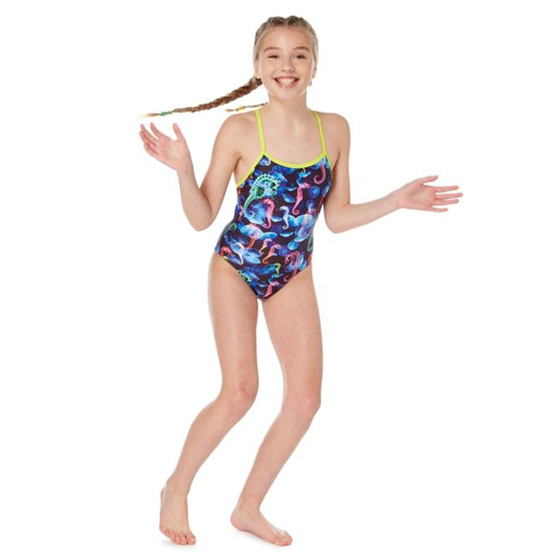 Maru - Ocean Pacer Fly Back Girls Swimsuit