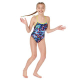 Maru - Ocean Pacer Fly Back Girls Swimsuit