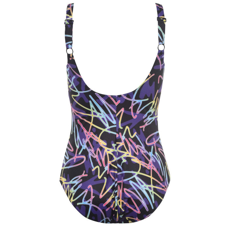 Maru - Onyx Pacer Cruz Ladies Swimsuit - Black/Multi