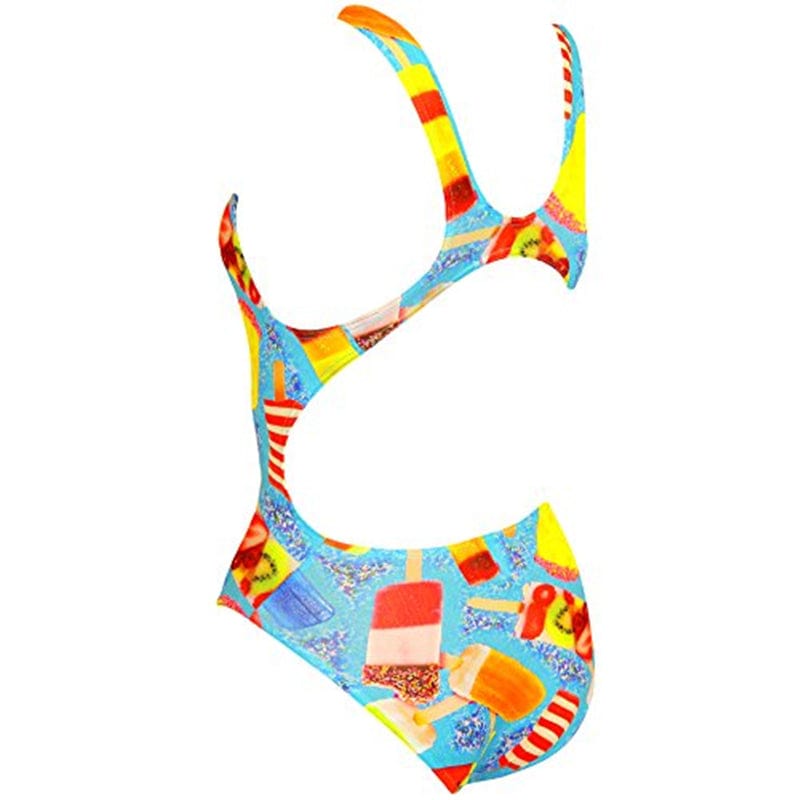 Maru - Popsicle Pacer Auto Back Girls Swimsuit - Aqua