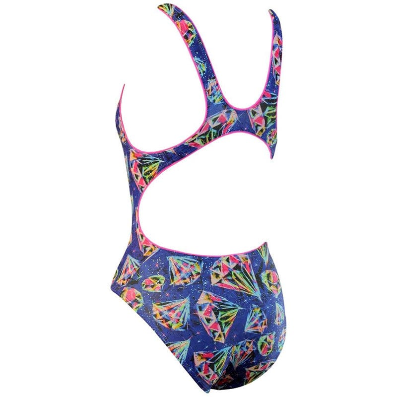 Maru - Razzle Dazzle Sparkle Auto Back Girls Swimsuit