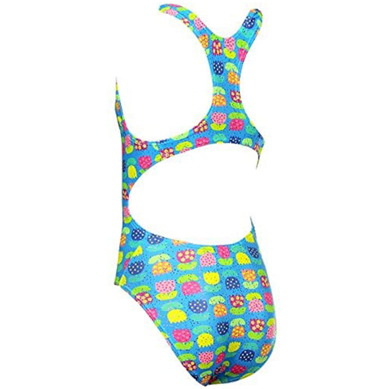 Maru - Saphhire Sparkle Rave Back Girls Swimsuit