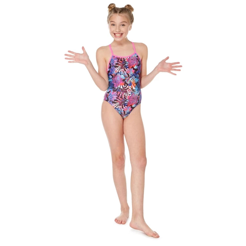 Maru - Savannah Pacer Fly Back Girls Swimsuit - Multi