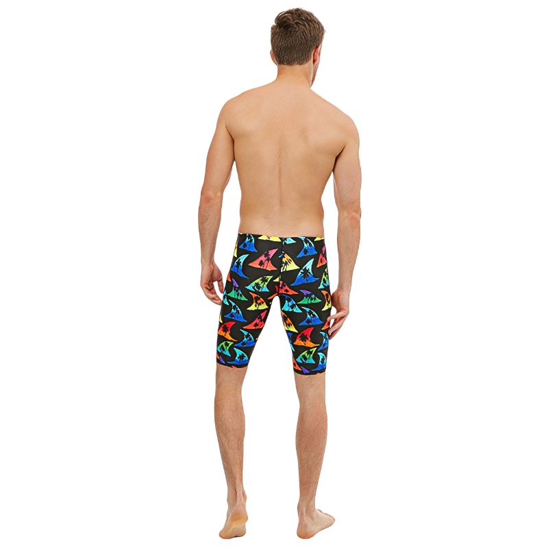Maru - Shark Bait Pacer Mens Jammer - Black/Multi