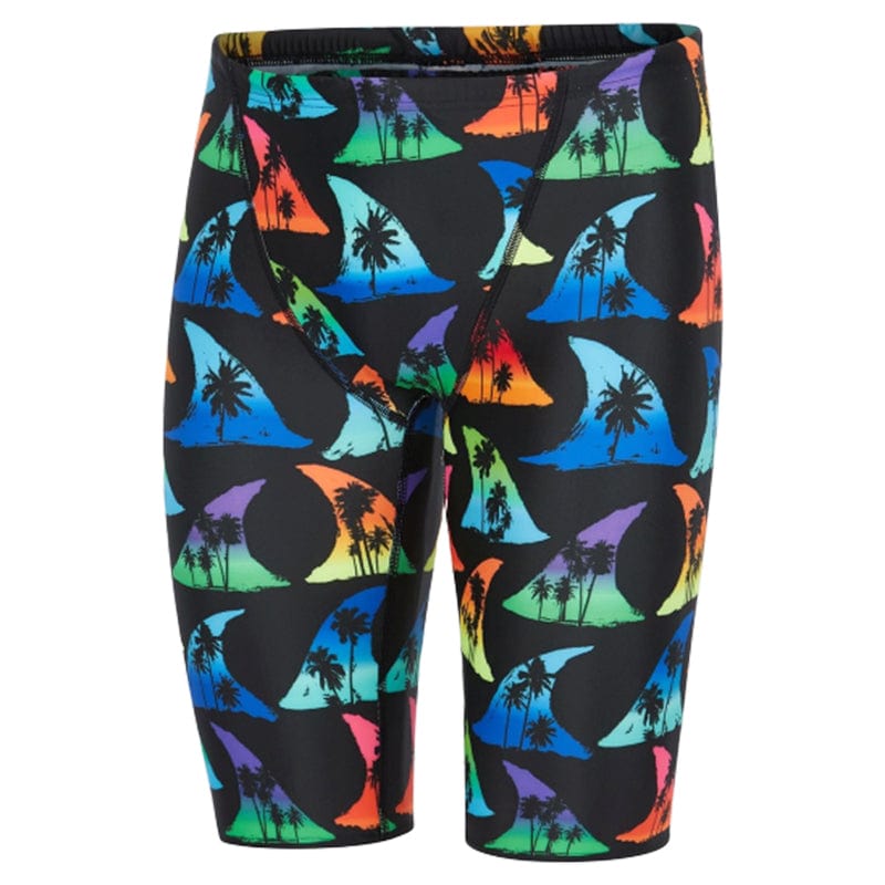 Maru - Shark Bait Pacer Mens Jammer - Black/Multi