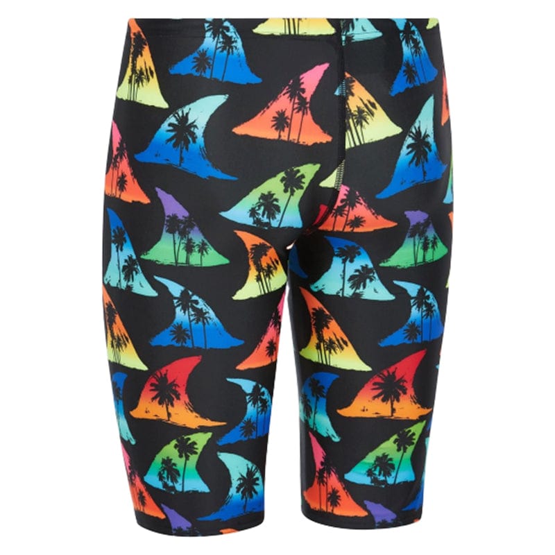 Maru - Shark Bait Pacer Mens Jammer - Black/Multi