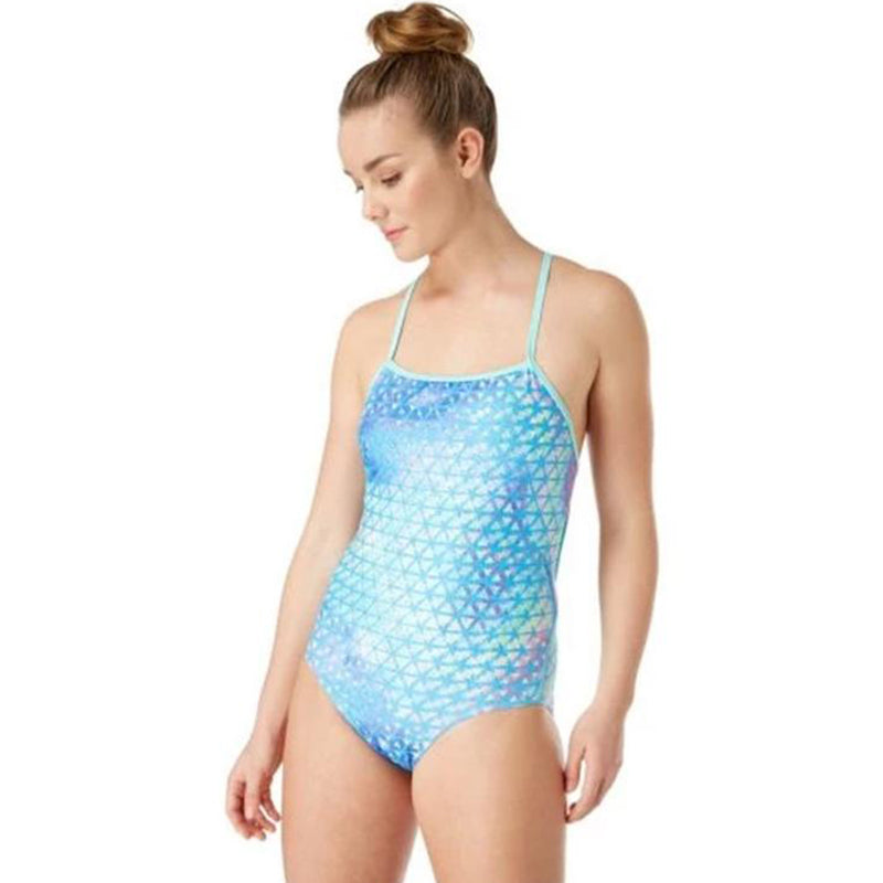 Maru - South Beach Sparkle Tie Back Ladies Swimsuit