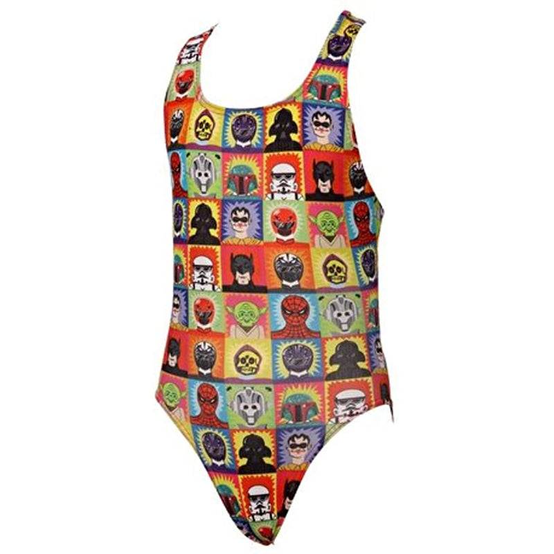Maru - Super Hero Pacer Rave Back Girls Swimsuit