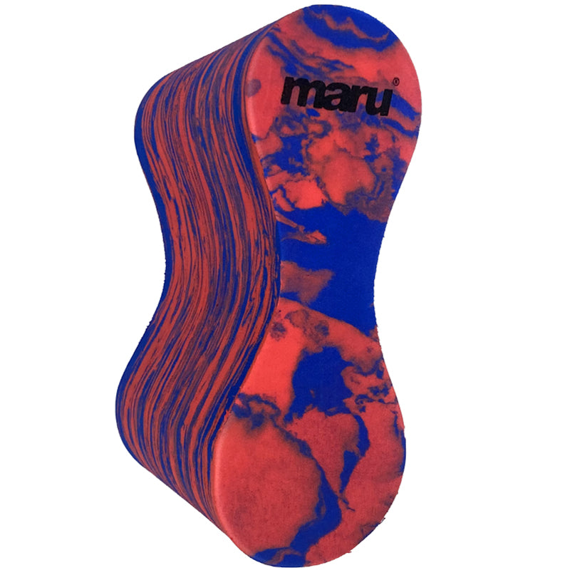 Maru - Swirl Pull Buoy - Red/White/Blue